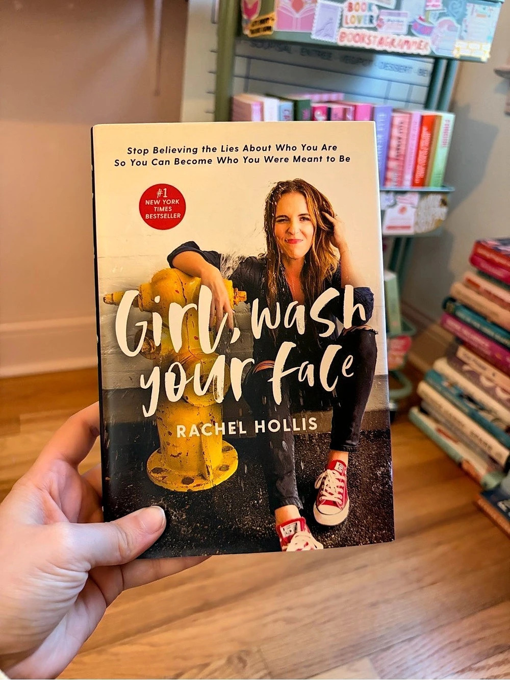 Rachel Hollis Girl, Wash Your Face Book Black & Yellow